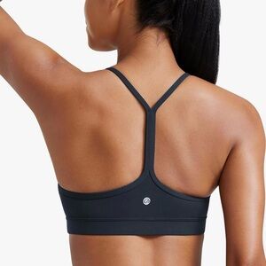 NWT CRZ Yoga Navy Blue Y Back Sports Bra